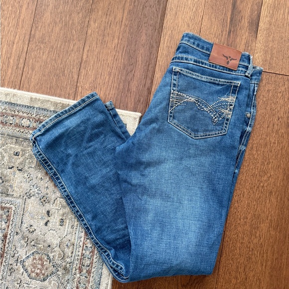 Wrangler Other - Wrangler Classic Blue Straight Leg Jeans